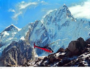 EBC Helicopter Return vs Walking Down