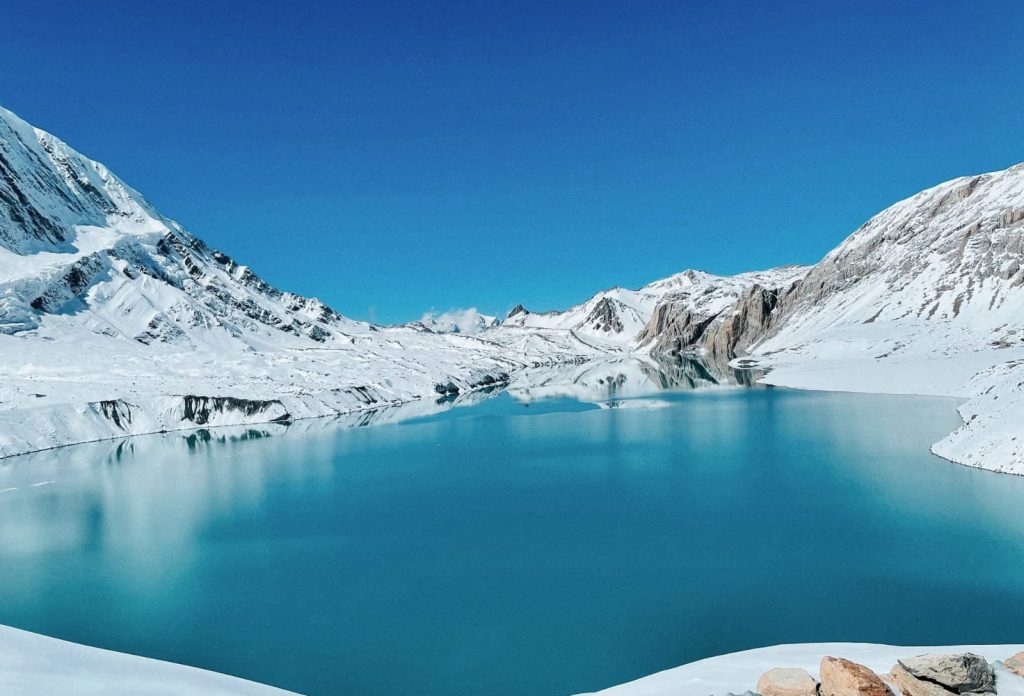nar phu valley with tilicho lake